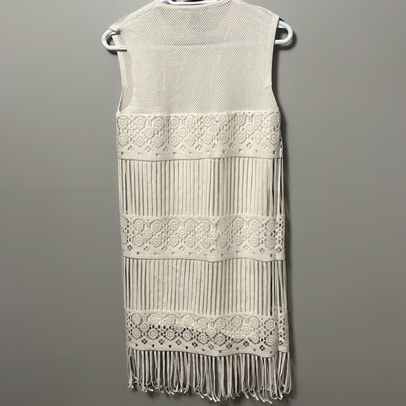 Forever 21 White Sundress/Beach Coverup Size Small - Picture 5 of 6